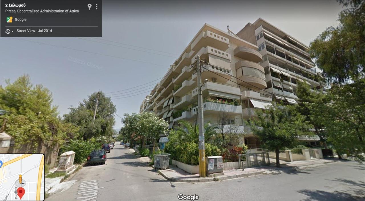 Piraeus Bright Apt Exteriör bild